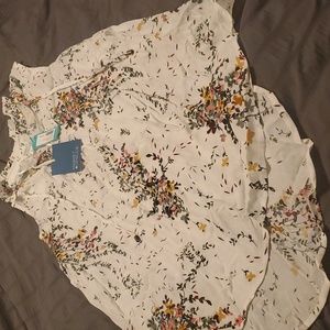 Market & Spruce Ava Tie Neck Sleeveless Top - brand new, women's 2x